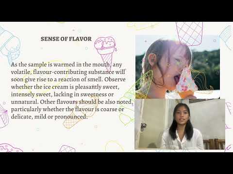 Characteristic of a Good Quality Ice Cream / Basic Foods 1