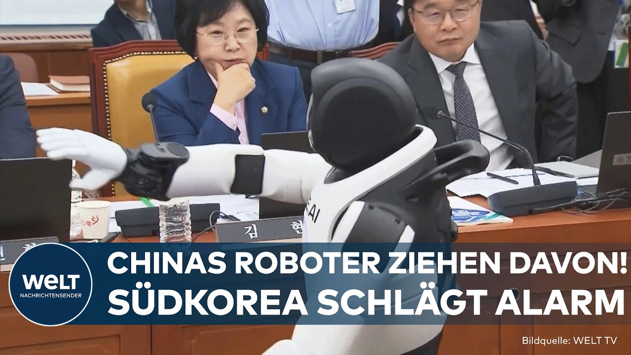 SÜDKOREA: Chinas humanoide Roboter tanzen im Parlament! Politiker warnt vor KI-Vorsprung