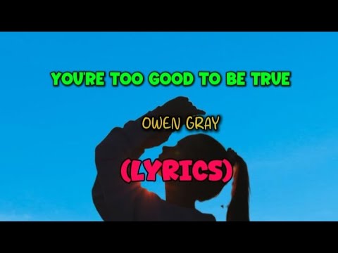 OWEN GRAY - You're Too Good To Be True Song Lyrics|LYRICS