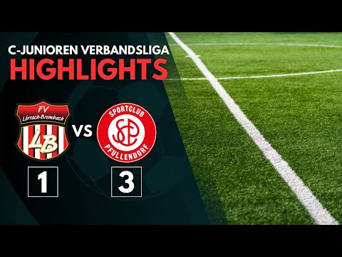 C-Junioren Verbandsliga | FV Lörrach-Brombach vs. SC Pfullendorf