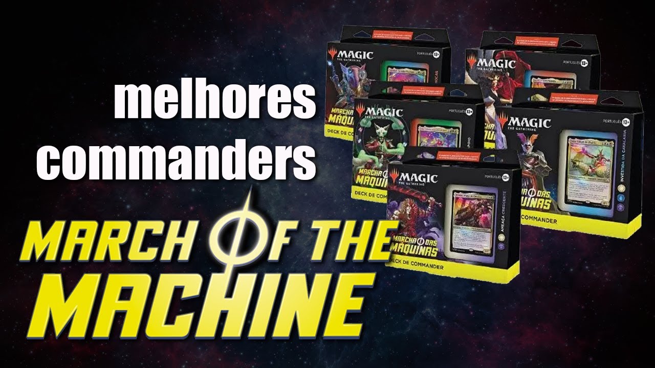 COMMANDERS DE MARCHA DAS MAQUINAS - dando notas em cada um
