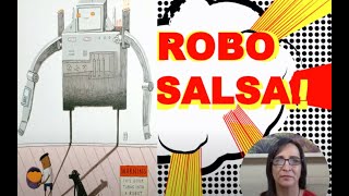 ROBO-SALSA Cuento de robots para niños y niñas en español bilingua lingua