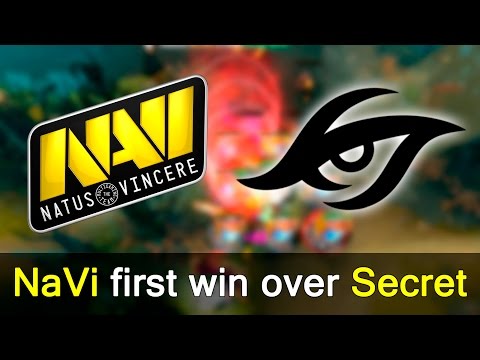 NaVi first win over Secret ever