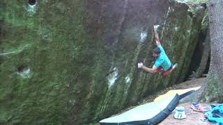 Video thumbnail de Hamandeggs, 8A/+. Bor