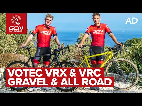Votec VRC und VRX | Gravel? All-Road? Rennrad? Die Räder des Gravel Vs Rennrad Videos im Visier