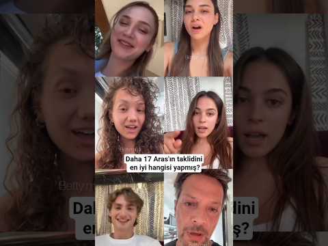 Daha 17 Oyuncuları Aras'ın taklidini yaptılar / Set arkası / notu bırakan adam aradı