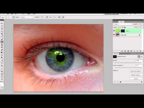 comment modifier la couleur des yeux sur photoshop