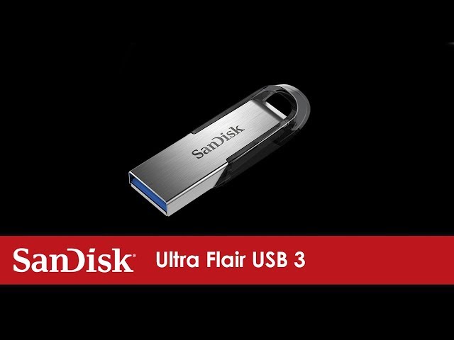 فلاش درايف Sandisk Ultra Flair بسعة 16  جيجابايت، USB 3.0، سرعة قراءة تصل إلى 150 ميجابايت/ثانية