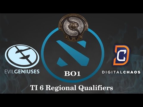 EG vs DC Highlights, TI 6 Regional Qualifiers, EG vs Digital Chaos