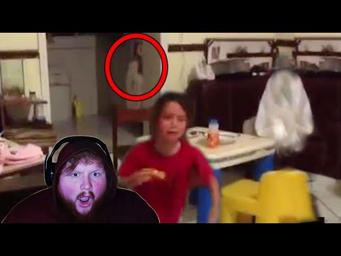CaseOh Reacts To Nuke's Top 5 Scary Videos [ Ghosts Caught On Camera? ]