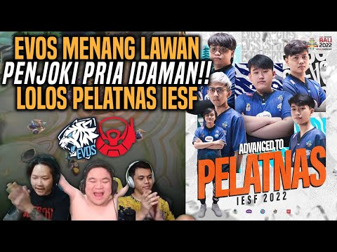 TRIO EVOS WORLD REACT EVOS LOLOS KE PELATNAS IESF World Esports Championship 2022!! EVOS 3-2 BTR ION