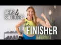 10 Minütiges Arm Und Schulter Finisher Ergänzung Zu JEDEM Workout