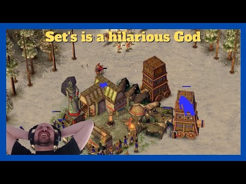 The Fabled Mythic Age Villager Rush | Ranked 1v1 Set vs Oranos #aom #ageofempires