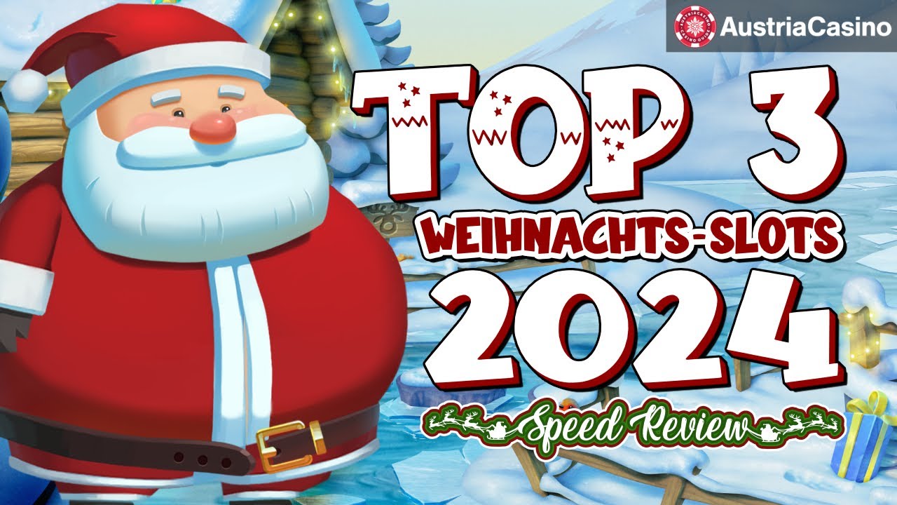 🎄 Top 3 der besten Weihnachts-Slots 2024 🎰