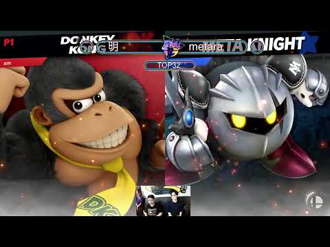 Pearl Two　Singles Top32 Xiao Ming（donkey kong） Vs  metara（meta knight）