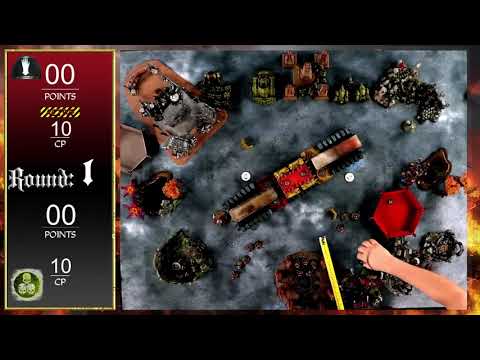 Warhammer 40K: Death Guard vs Iron Hands 2000pt