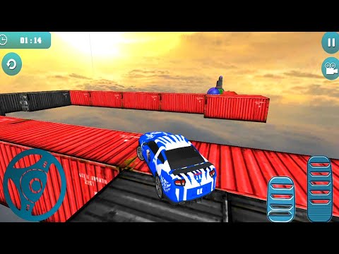 Mega Ramp Car Stunts Racing Impossible Tracks 3D - #Shorts -Gameplay #3