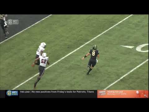2020 USC vs Vanderbilt - Ernest Jones Sack