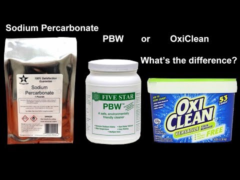 Sodium Percarbonate, PBW or Oxyclean - HBW 214