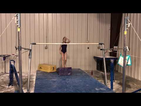 Macy almost making her kip 2/22/2018