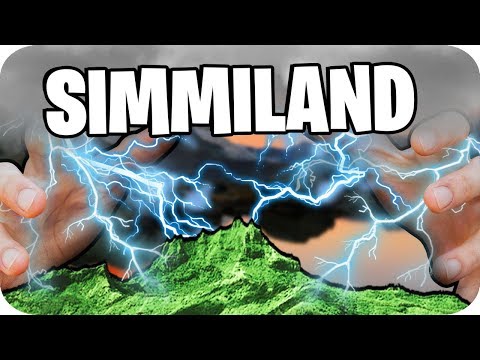 Simmiland - The 100 Card Challenge, Zapping All The Humans! - Simmiland Gameplay