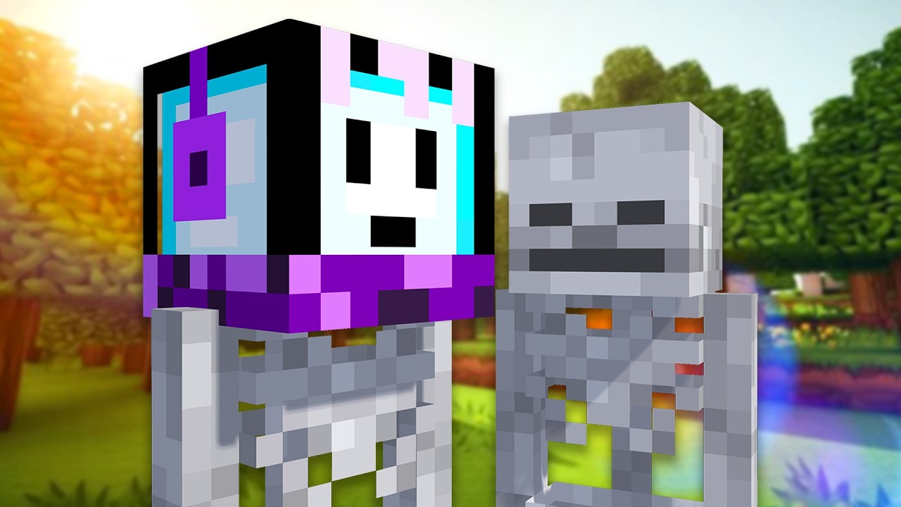 Minecraft TAPI Aku Jadi SKELETON