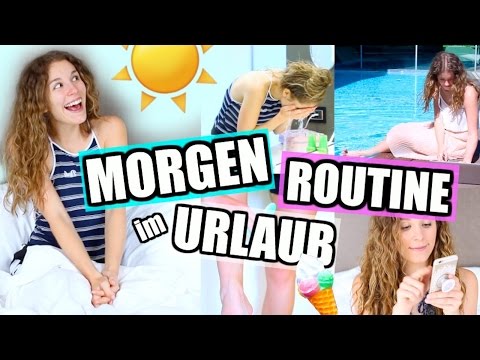 MORGENROUTINE im Urlaub! OSTERFERIEN in Italien 2017 ♡ BarbaraSofie