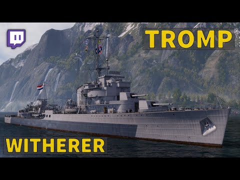 Tromp - 212 Shells and 204 Bombs | World of Warships