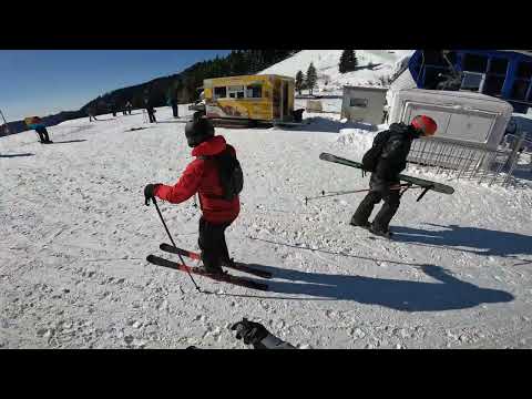 Coborae Sinaia 2000-1000. 9 feb 2023 part2