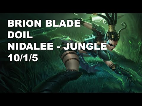 BRION BLADE Doil Jungle Nidalee vs Trundle - KR Grandmaster Patch 10.9