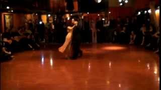 Damian Marino y Sara Parnigoni  #3   alla Mariposa  Milano  il 27.02.2010  .MOV