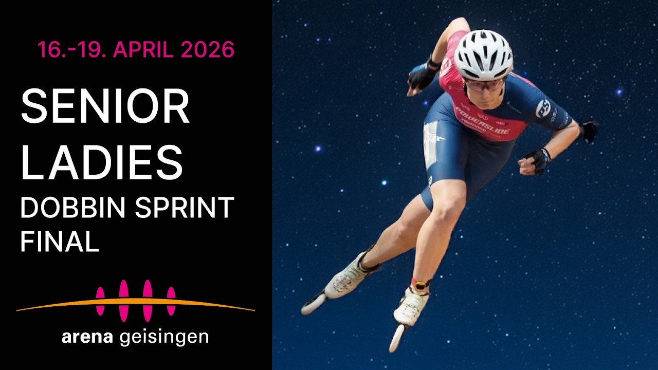 Vanhoutte Fran WINS! 🏆 New Track Record | Senior Ladies Dobbin Sprint Final Geisingen 2026