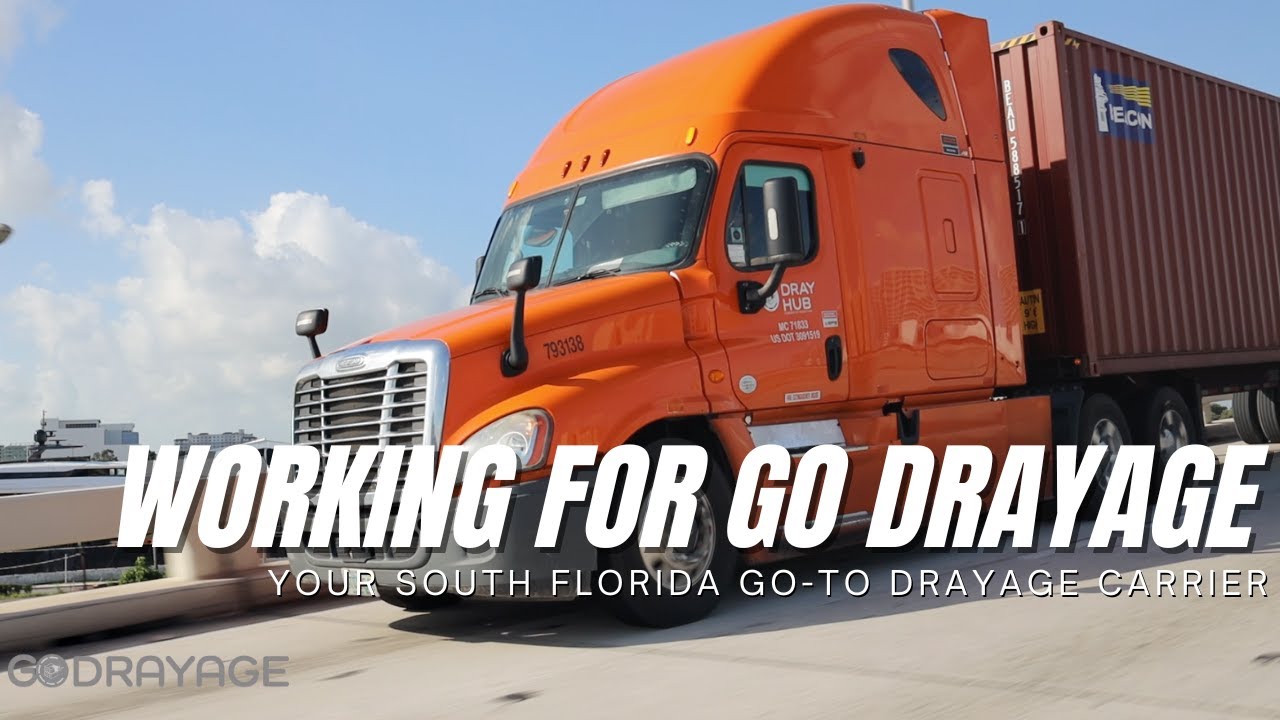 Working for Go Drayage - An Asset Based Drayage Carrier in Miami