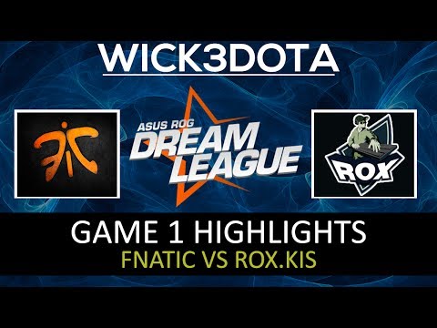 Fnatic vs Rox.kis Dream League Dota 2 Highlights