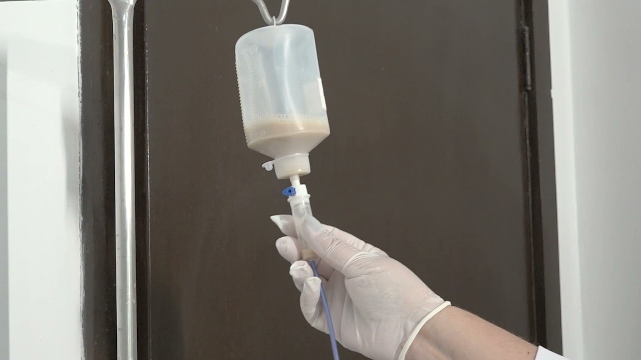 Alimentação por sonda gástrica e nasoenteral