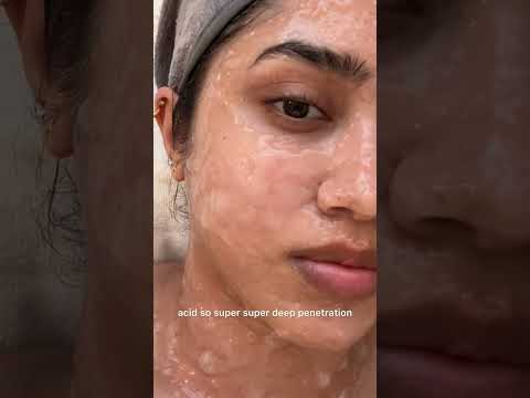 GLOWIEST FACIAL OF MY LIFE IN CHENNAI #SHORTS