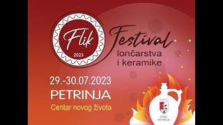 185. Flik-festival lončarstva i keramike, Petrinja, 29. i 30.7.2023