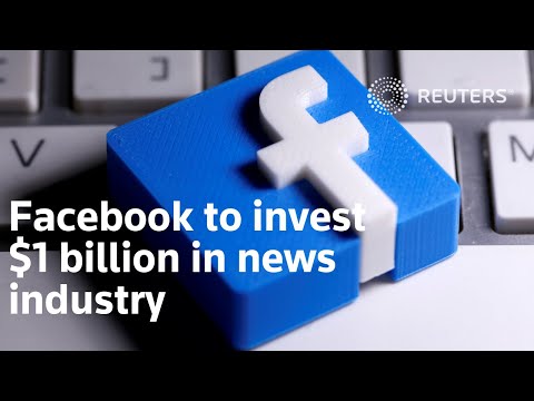 フェイスブック、ニュース業界に10億ドルを投資へ (Facebook to invest $1 billion in news industry)