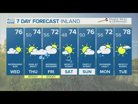 NEWS CENTER Maine Weather Video Forecast