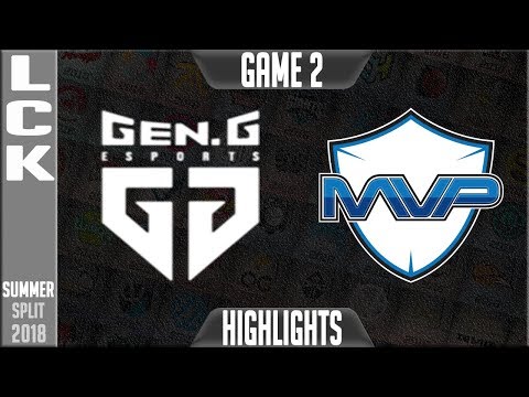 GEN vs MVP Highlights ALL GAMES | LCK Summer 2018 Week 8 Day 1 | Gen.G vs MVP