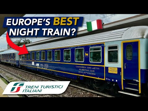 Italy’s NEWEST LUXURIOUS Sleeper Train - "Espresso Cadore" by Treni Turistici Italiani