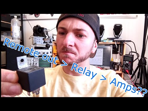 "Bro do u need a relay on the remote for runnin 4 amps"
