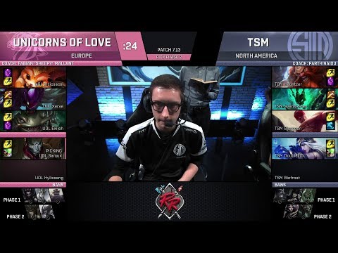 TSM vs UOL Game 2-  Rift Rivals 2017 Finals - NA vs EU