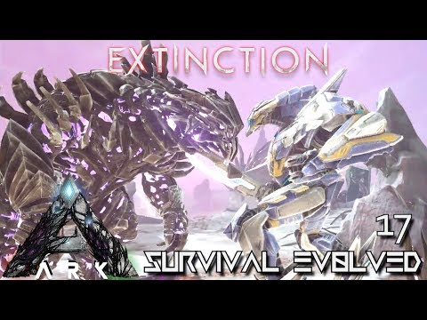ARK: EXTINCTION - ALPHA KING TITAN VS MEGA MEK BOSS BATTLE ASCENSION | ARK SURVIVAL EVOLVED E17