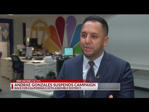 Bakersfield Vice Mayor Andrae Gonzales suspends campaign for Assembly