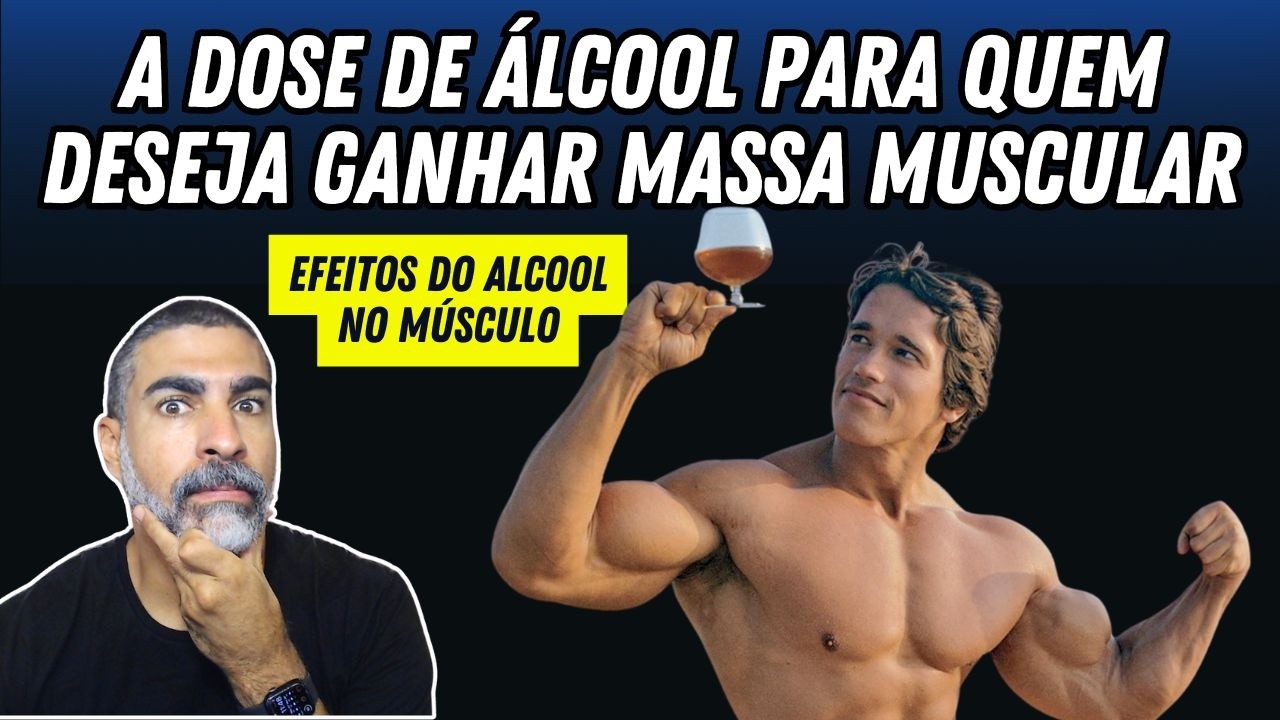 Cientista explica como o álcool atua no músculo