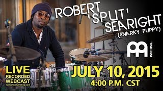 Download lagu Robert 'Sput' Searight - Live Webcast at myCymbal.com - 07/10/15 mp3