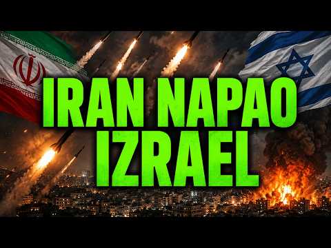 IRAN ZASUO IZRAEL BALISTIČKIM RAKETAMA! PAKAO NA BLISKOM ISTOKU