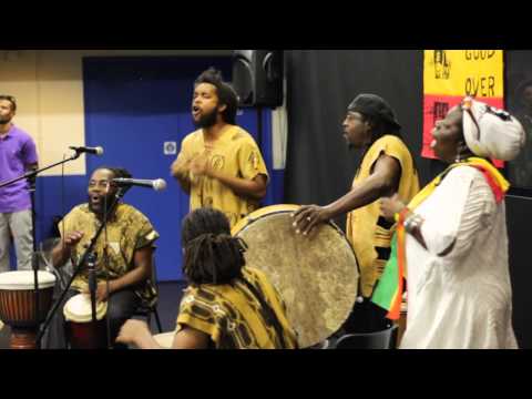 B-Live: Ancient Vibrations performing a Rasta Medley @ The 'Bad Friday' London Screening