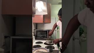 😋Cooking With OG216😋   How To Make  Canned Mixed Greens Taste Like Fresh Greens🔥🔥🔥